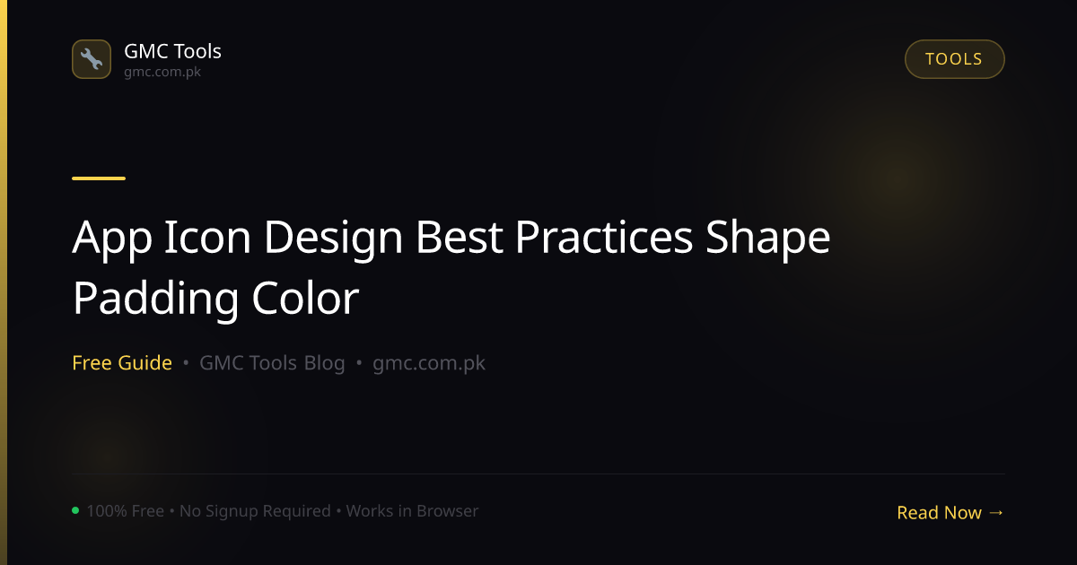 App Icon Design Best Practices: Shape, Padding & Color Explained
