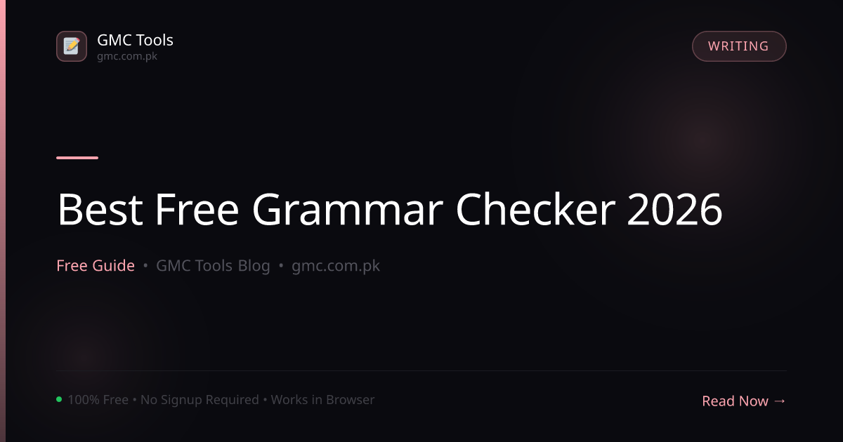 Best Free Grammar Checker in 2026 — Honest Review