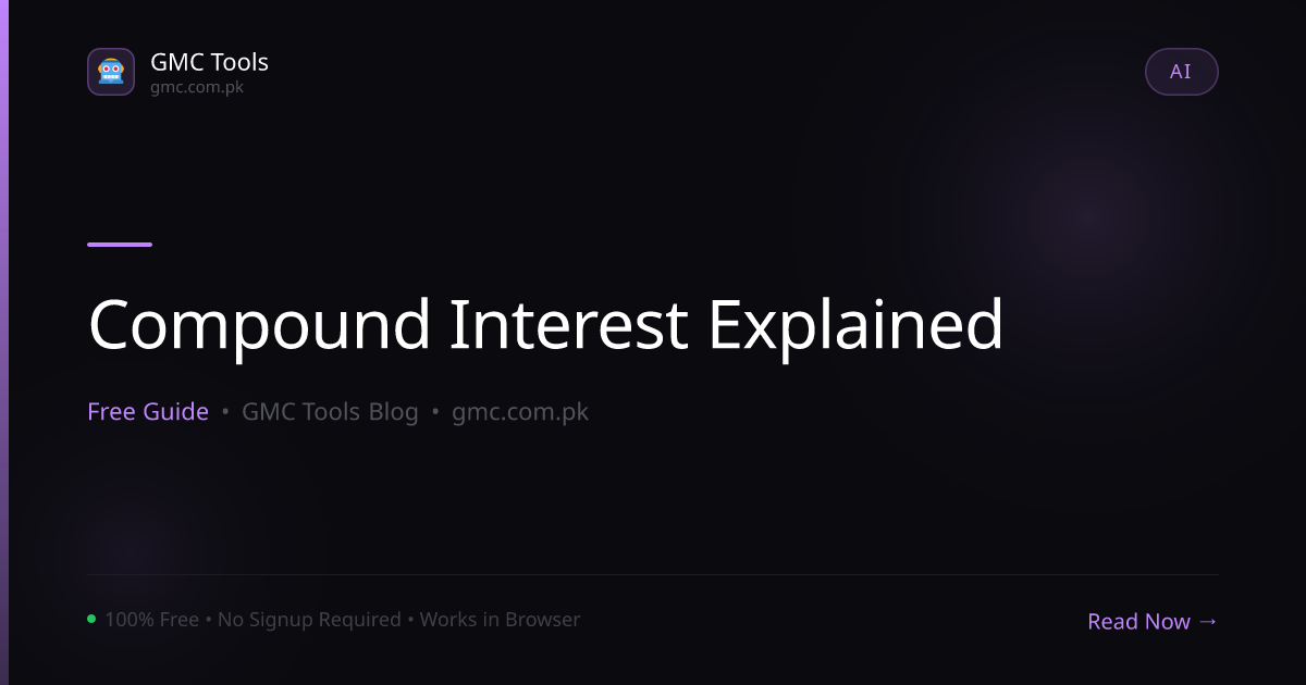 How Compound Interest Works: Why Starting Early Changes Everything