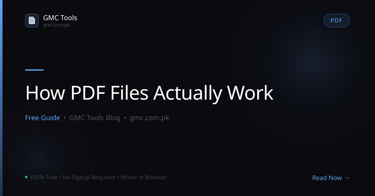 How PDF Files Actually Work (And Why They Never Lose Their Layout)