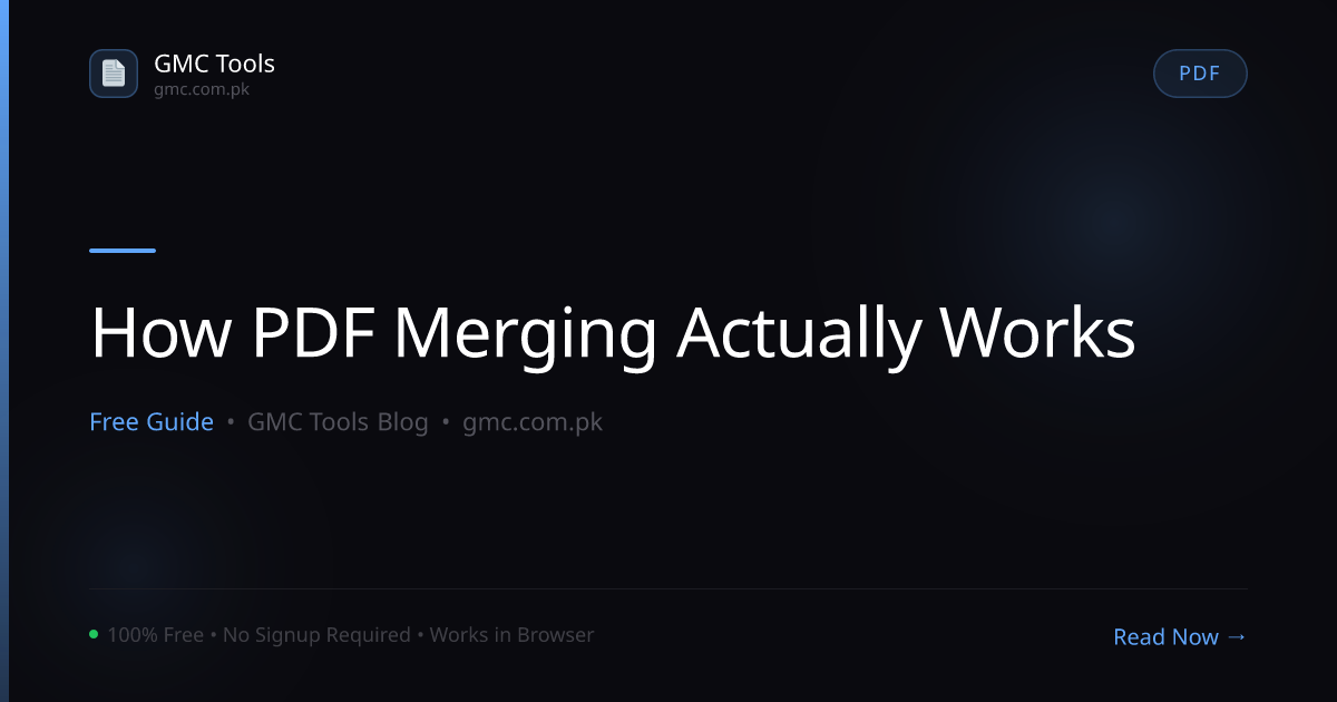 How Does Merging Multiple PDFs Into One Actually Work?