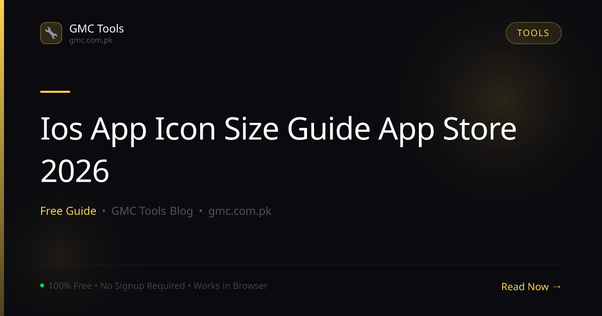 iOS App Icon Size Guide: Every Size Apple Requires for App Store (2026)