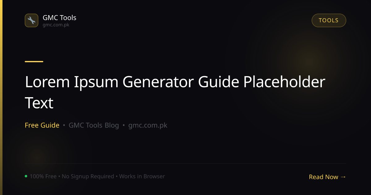 What Is Lorem Ipsum and How to Generate Placeholder Text for Free