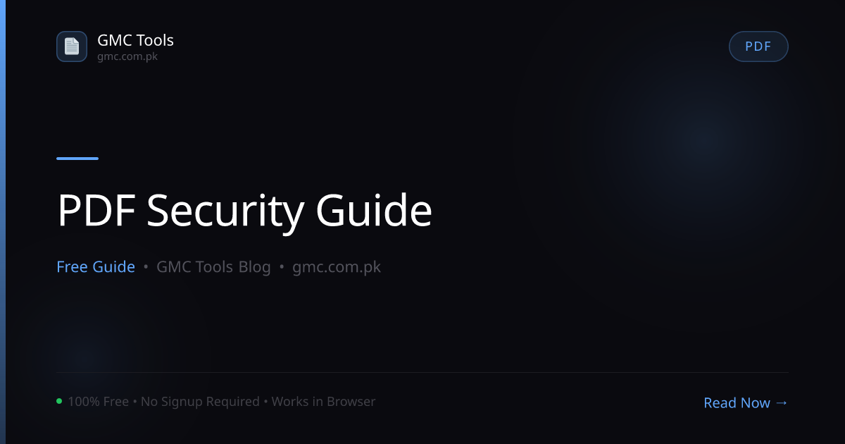 PDF Security: How to Protect Your Documents (And When Not To)