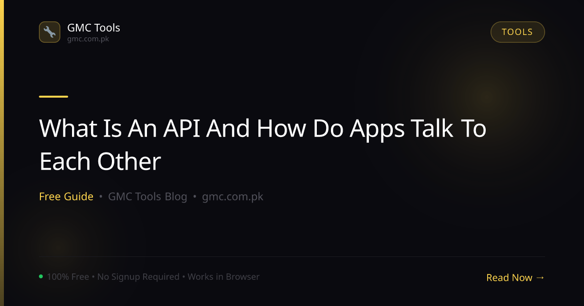 What Is an API and How Do Apps Talk to Each Other?